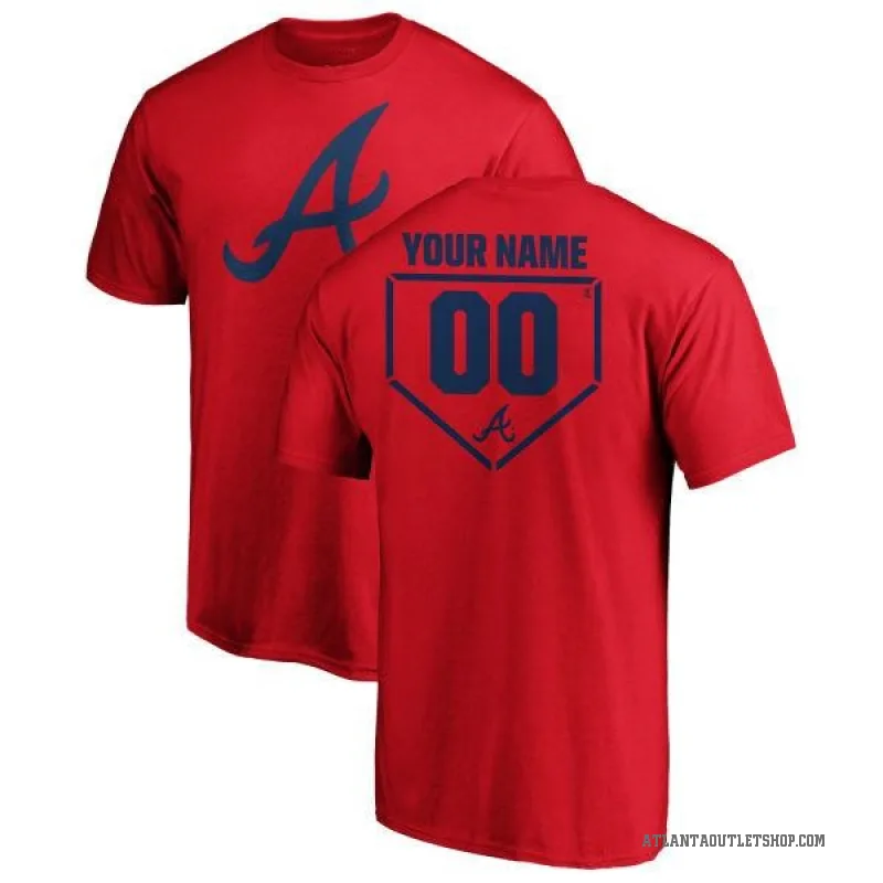 Ozzie Albies Atlanta Braves Men's Backer T-Shirt - Ash