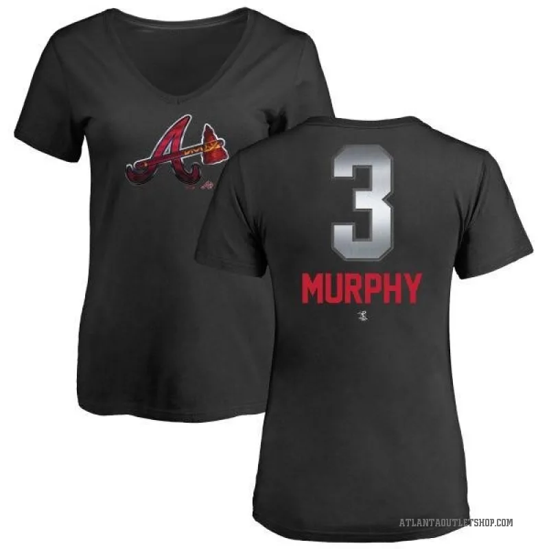 Glenn Hubbard Atlanta Braves Youth Navy Backer T-Shirt 