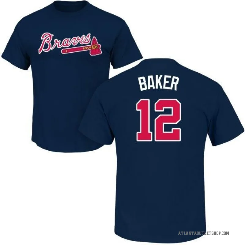 Dusty Baker Atlanta Braves Youth Backer T-Shirt - Ash