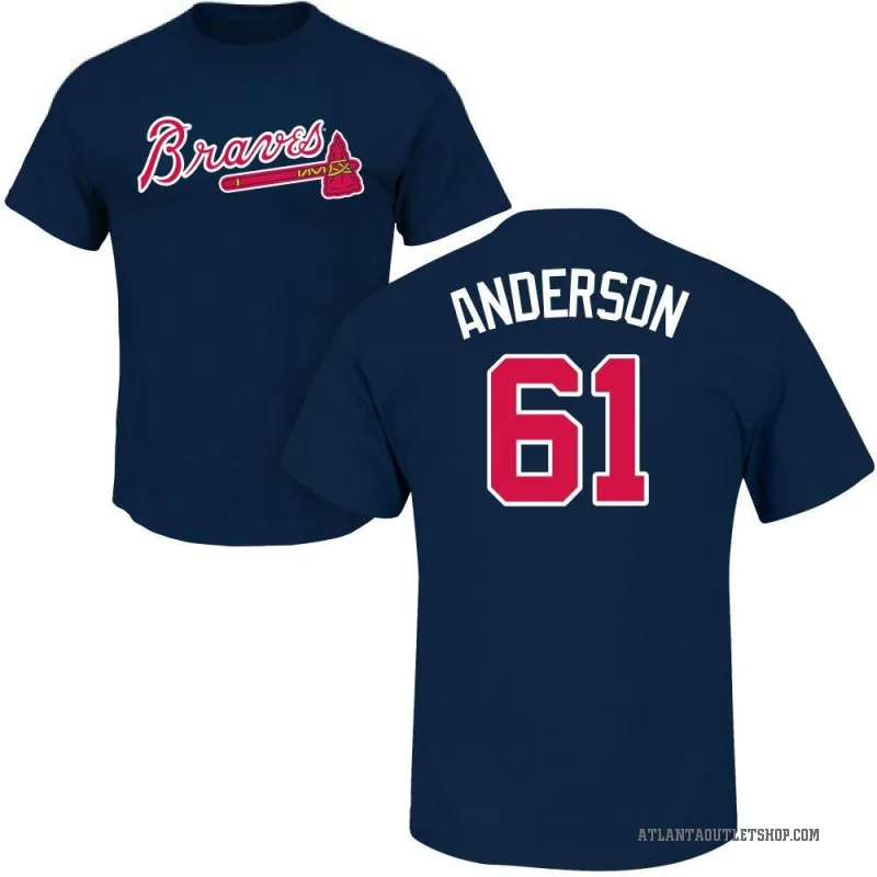 Spencer Strider Atlanta Braves Men's Backer T-Shirt - Ash